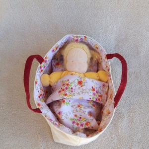 Kicsi szundibaba  - játék & sport - készségfejlesztő és logikai játék - montessori szivárvány, waldorf játékok - Meska.hu