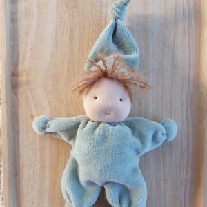 Kicsi Waldorf csillag-baba  - játék & sport - készségfejlesztő és logikai játék - montessori szivárvány, waldorf játékok - Meska.hu