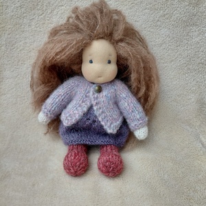 Kötött testű baba Konfetti - játék & sport - baba & babaház - baba - Meska.hu
