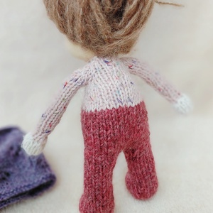 Kötött testű baba Konfetti - játék & sport - baba & babaház - baba - Meska.hu