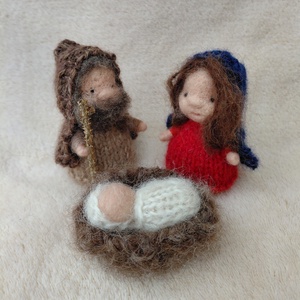 Nemezelt Szent Család - játék & sport - készségfejlesztő és logikai játék - montessori szivárvány, waldorf játékok - Meska.hu