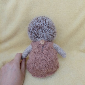 Süni lány baba plüss - játék & sport - baba & babaház - baba - Meska.hu