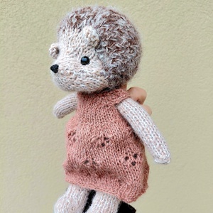 Süni lány baba plüss - játék & sport - baba & babaház - baba - Meska.hu