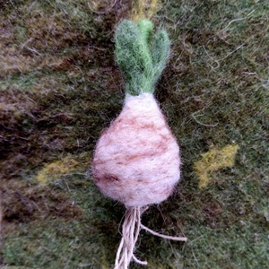 Nemez virághagyma - Meska.hu