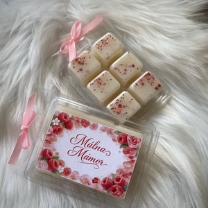 Málna mámor-törhető illatviasz 70g, Otthon & Életmód, Gyertya, illat, aroma, Illatviasz, Gyertya-, mécseskészítés, MESKA