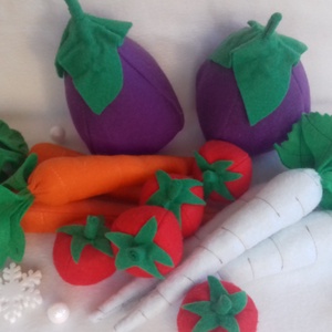 Filc zöldségek -  - Meska.hu