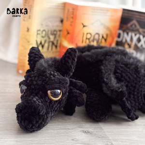 Tairn sárkány horgolt plüss - játék & sport - plüssállat & játékfigura - más figura - Meska.hu