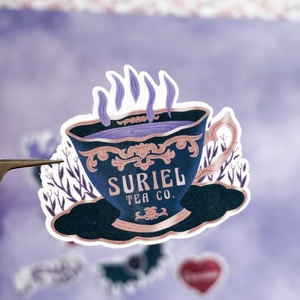 ACOTAR laminált matrica szett könyvmolyoknak - otthon & életmód - papír, írószer - matrica, matrica csomag - Meska.hu