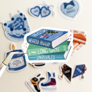 Heated Rivalry (Rozanov, Hollander) laminált matrica szett - Meska.hu