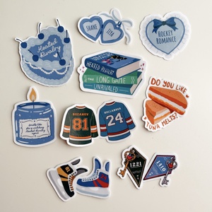 Heated Rivalry (Rozanov, Hollander) laminált matrica szett - otthon & életmód - papír, írószer - matrica, matrica csomag - Meska.hu