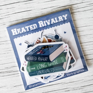 Heated Rivalry (Rozanov, Hollander) laminált matrica szett - otthon & életmód - papír, írószer - matrica, matrica csomag - Meska.hu