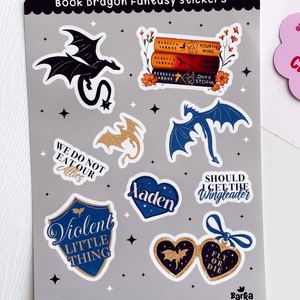 Romantasy Matrica Csomag (4 ív egyben) - otthon & életmód - papír, írószer - matrica, matrica csomag - Meska.hu