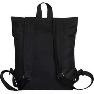 BASIC víz- és kopásálló szürke és fekete roll top hátizsák - táska & tok - hátizsák - hátizsák - Meska.hu