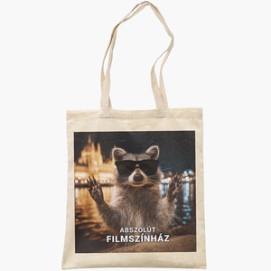 Abszolút Filmszínház vászontáska � limitált kiadás, Táska & Tok, Bevásárlás & Shopper táska, Shopper, textiltáska, szatyor, Varrás, Fotó, grafika, rajz, illusztráció, MESKA