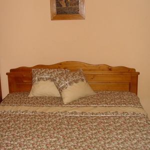 Angol rózsás romantikus ágytakaró fodorral -  - Meska.hu