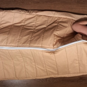 Gyermek hálózsák barna maci mintájú párnával 180x70 cm - otthon & életmód - babaszoba, gyerekszoba - falvédő gyerekszobába - Meska.hu