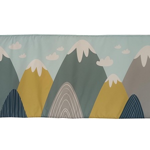 Hegyvidék textil falvédő kisebb ágy mellé 158x64 cm - otthon & életmód - babaszoba, gyerekszoba - falvédő gyerekszobába - Meska.hu