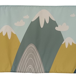 Textil falvédő-faliszőnyeg kisfiúknak hegyvidék mintával - otthon & életmód - lakástextil - falvédő - Meska.hu