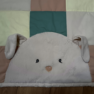 Baba méretű patchwork takaró nyuszival - otthon & életmód - babaszoba, gyerekszoba - babatakaró, gyerek pléd - Meska.hu