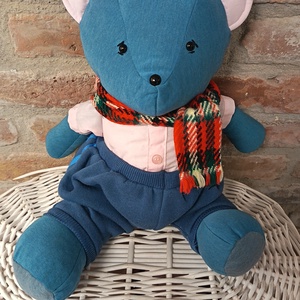 Emlék-mackó - otthon & életmód - lakástextil - ágytakaró - Meska.hu