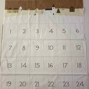 DIY adventi naptár csomag -Varrd magad! - diy (csináld magad) - egységcsomag - Meska.hu