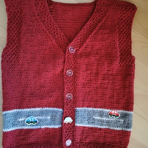 Gyerek mellény - ruha & divat - gyerekruha - gyerek mellény - Meska.hu