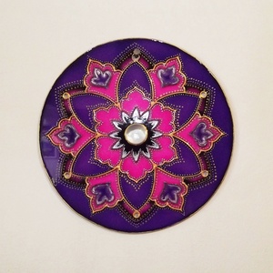 Lila-rózsaszín mandala -  - Meska.hu