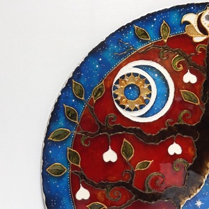 Átjáró (mandala, üvegfestmény) -  - Meska.hu
