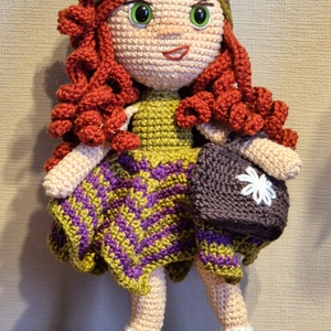 Amigurumi baba, Franciska, Játék & Sport, Baba & babaház, Baba, Horgolás, Varrás, MESKA