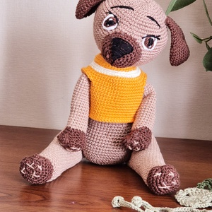 Amigurumi kutyus - Meska.hu