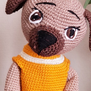 Amigurumi kutyus - játék & sport - plüssállat & játékfigura - kutya - Meska.hu