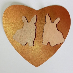 Barátság kitűzők macskás - ékszer - kitűző és bross - Meska.hu