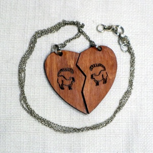 Barátságmedál makis - ékszer - nyaklánc - medálos nyaklánc - Meska.hu