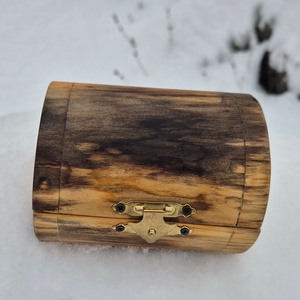 Eperfából készült kincsesláda típusú ékszertartó, Ékszer, Ékszertartó, Ékszerdoboz, Famegmunkálás, MESKA