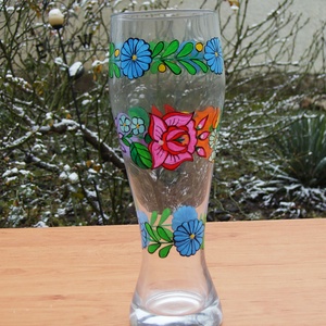 23 cm üveg váza ,kézzel festve . - otthon & lakás - dekoráció - váza - Meska.hu 23 cm üveg váza ,kézzel festve . - otthon & lakás - dekoráció - váza - Meska.hu