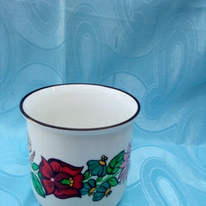 Kalocsai kézzel festett porcelán bögre . - otthon & életmód - konyhafelszerelés, tálalás - tálalás - bögre & csésze - Meska.hu