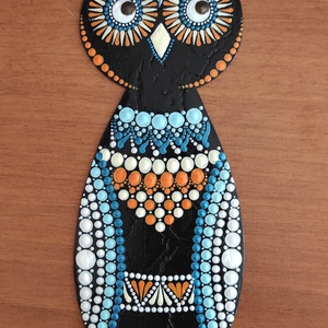 Mandala Bagoly könyvjelző - Meska.hu