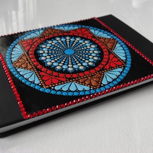 Mandala Mágia csíkos jegyzetfüzet - Meska.hu