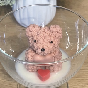 Kelyhes maci gyertya - otthon & életmód - gyertya, illat, aroma - aromalámpa - Meska.hu