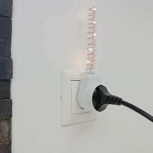 Spirál -- Irányfény, éjjelifény csatlakozóaljzattal, melegfehér színben, párban, öt év garanciával - otthon & életmód - lámpa - hangulatlámpa - Meska.hu