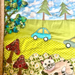 Falvédő 2mx75cm - otthon & életmód - babaszoba, gyerekszoba - falvédő gyerekszobába - Meska.hu