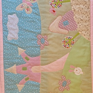 Falvédő 145x75cm RENDELÉSRE készült - otthon & életmód - babaszoba, gyerekszoba - falvédő gyerekszobába - Meska.hu