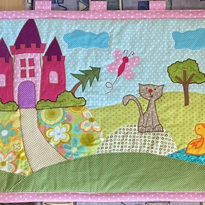 Mesefalvédő 2mx75cm - otthon & életmód - babaszoba, gyerekszoba - falvédő gyerekszobába - Meska.hu