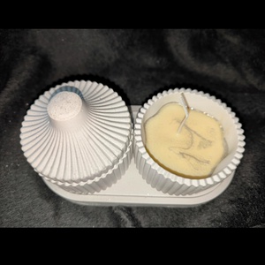 Kerámia gyertya és ékszertartó szett, Otthon & Életmód, Dekoráció, Asztal és polc dekoráció, Asztaldísz, Kerámia, MESKA