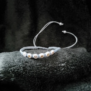 Bika horoszkópos karkötő, Ékszer, Karkötő, Fonott karkötő, Csomózás, MESKA