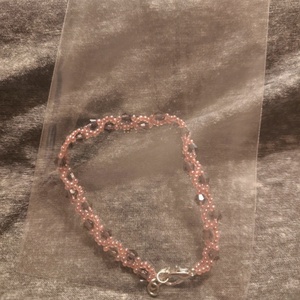 Fűzött gyöngy karkötő , Ékszer, Karkötő, Gyöngyös karkötő, Gyöngyfűzés, gyöngyhímzés, MESKA