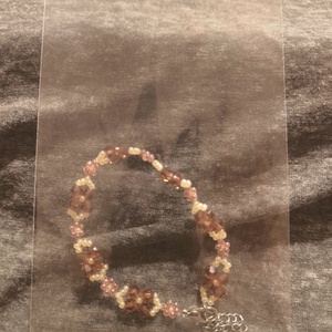 Fűzött gyöngy karkötő  - Meska.hu