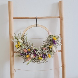 Tavaszi kopogtató - otthon & életmód - dekoráció - ajtó- és ablak dekoráció - ajtódísz & kopogtató - Meska.hu