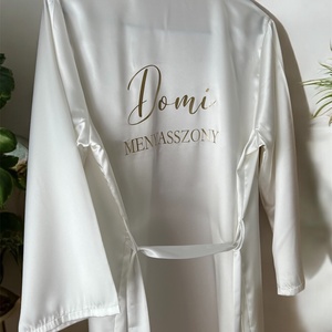 Menyasszonyi köntös - esküvő - kiegészítők - esküvői köntös - Meska.hu