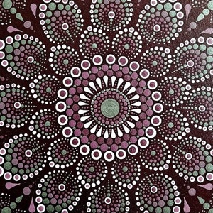 Nyugalom virága mandala - otthon & életmód - dekoráció - spiritualitás - mandala - Meska.hu